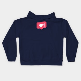 Isometric Instagram Like Kids Hoodie